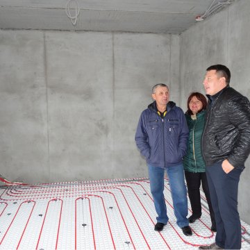 Теплые полы в доме. Обсуждение строительства с Заказчиками Веванта