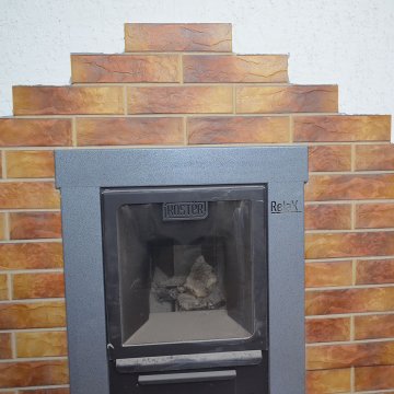 В бане печка